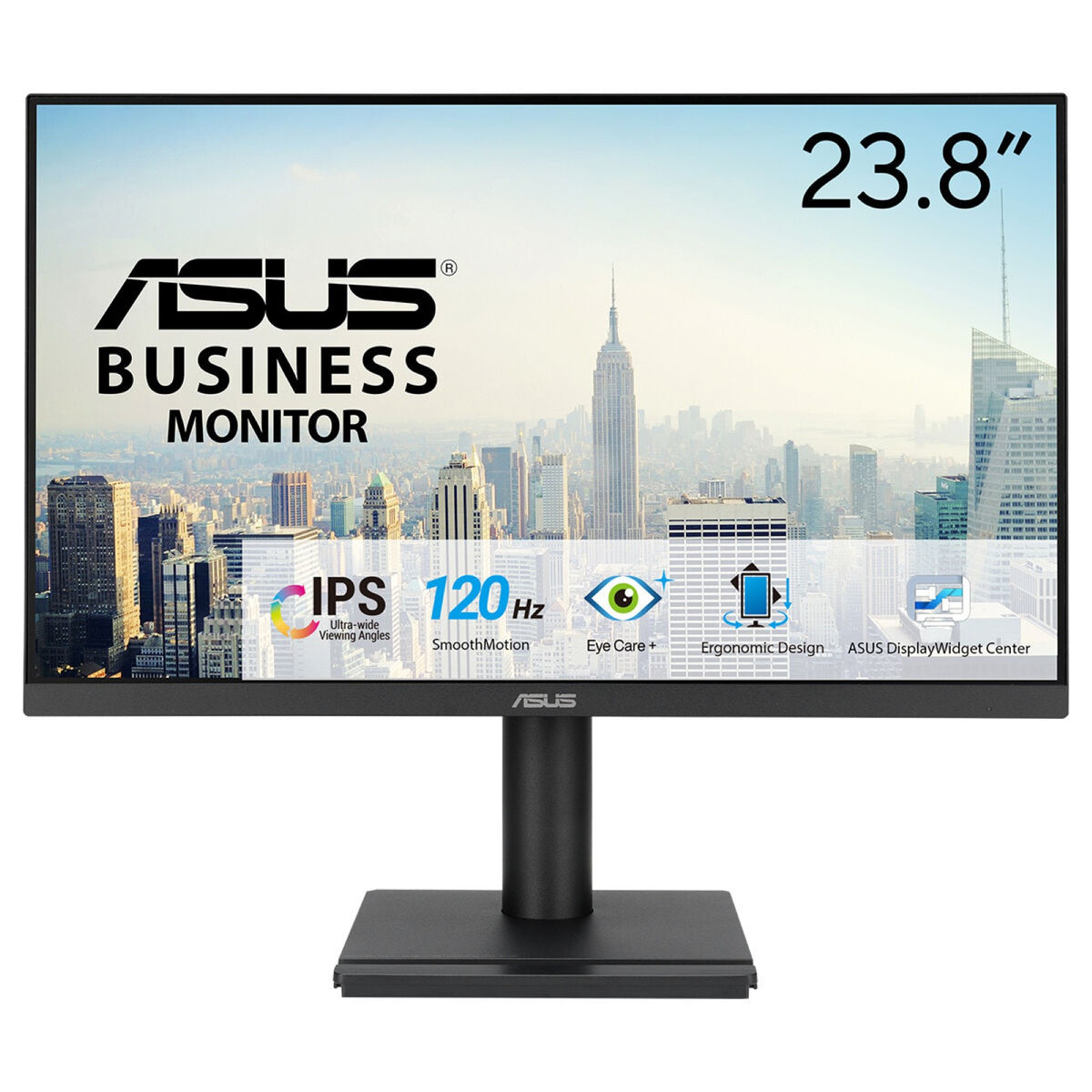 Monitor ASUS VA249QGSE Profissional de 24" / Full HD / Multimédia / Ajuste em altura