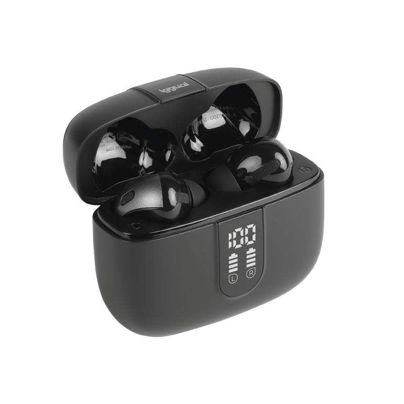 Auscultadores iggual auscultadores Sem Fios TWS Bluetooth negr - imagem 13