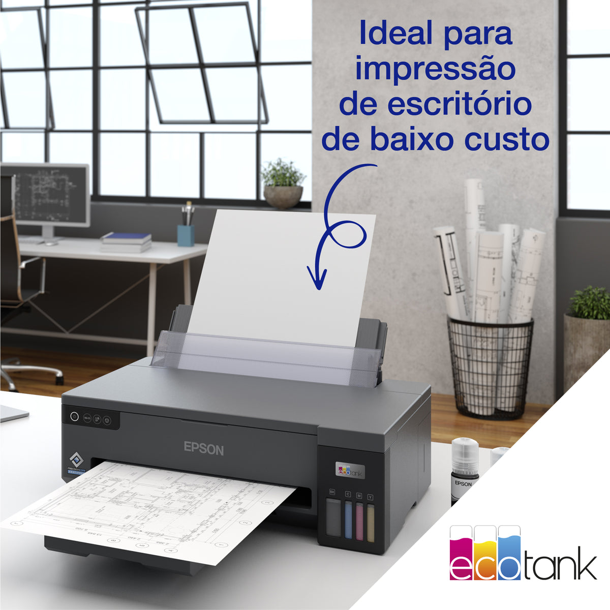 Impressora Epson Ecotank ET-14100 - imagem 13