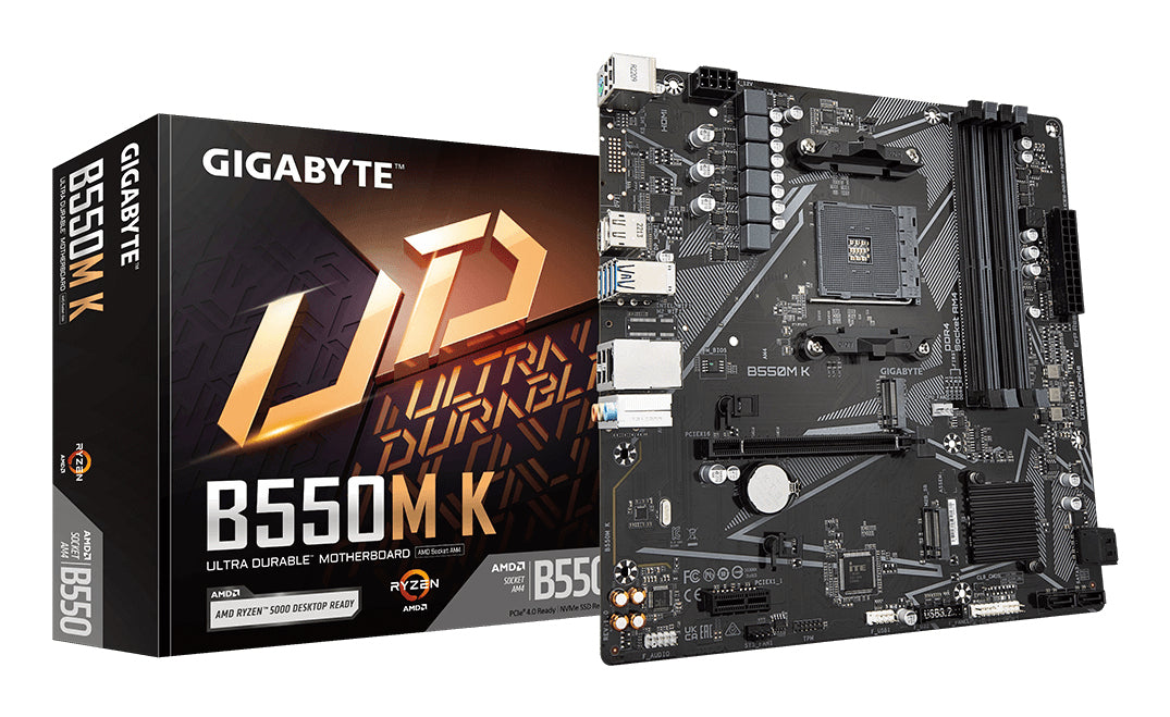 Placa-mãe Gigabyte B550M K - Micro ATX