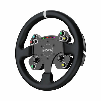 Volante de jogos Moza Racing CS V2P Dual Clutch Wheel / RS057 preto - imagem 8