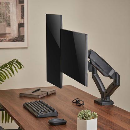 Suporte de mesa com contrapeso para 2 monitores ou os corredores da TV DT32TSR-221/Giratorio/ inclináveis/ até 9kg