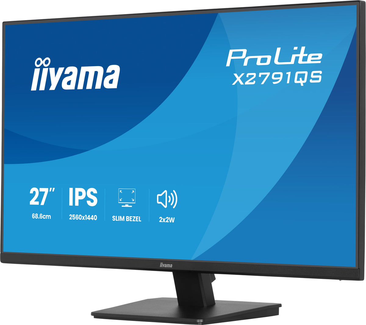 Monitor iiyama ProLite X2791QS / X2791QS-B1 preto - imagem 6