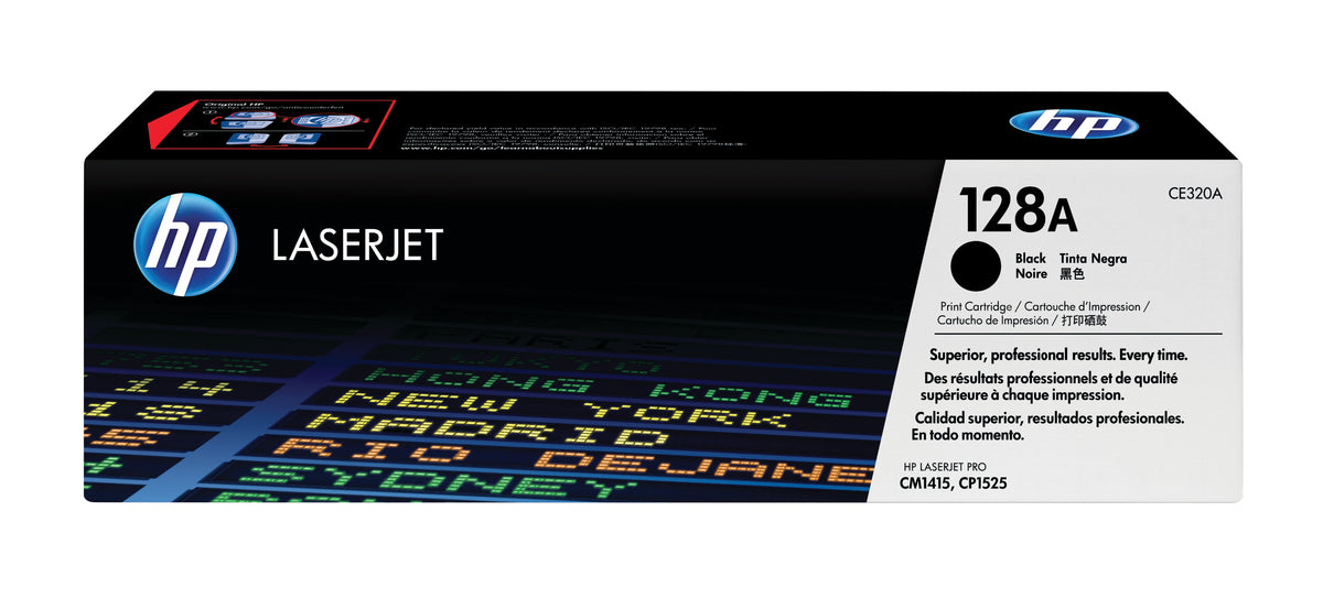 HP Toner 128A / CE320A preto Standard