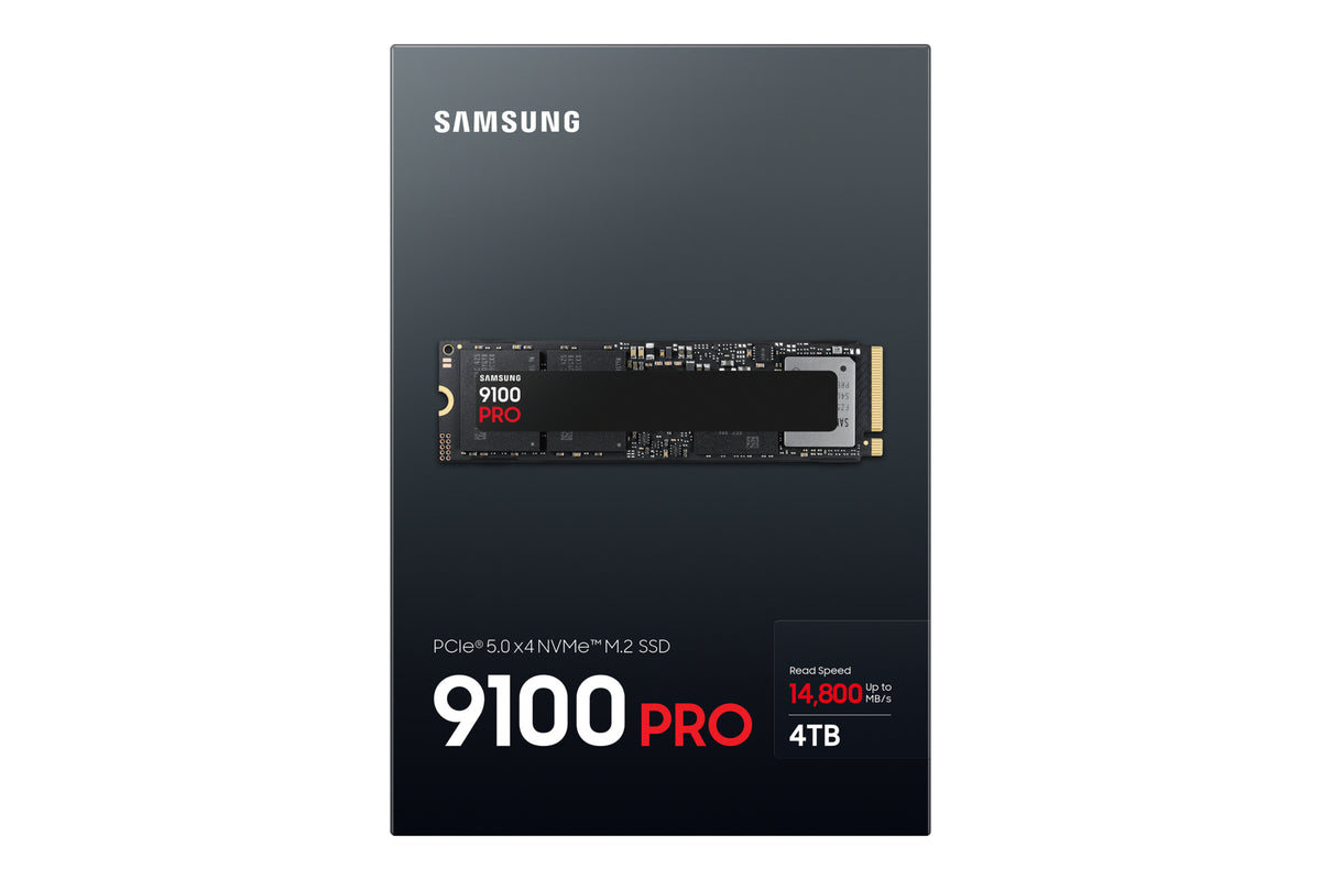 Disco SSD Samsung M.2 9100 PRO PCIe 5.0 4TB / MZ-VAP4T0BW - imagem 6