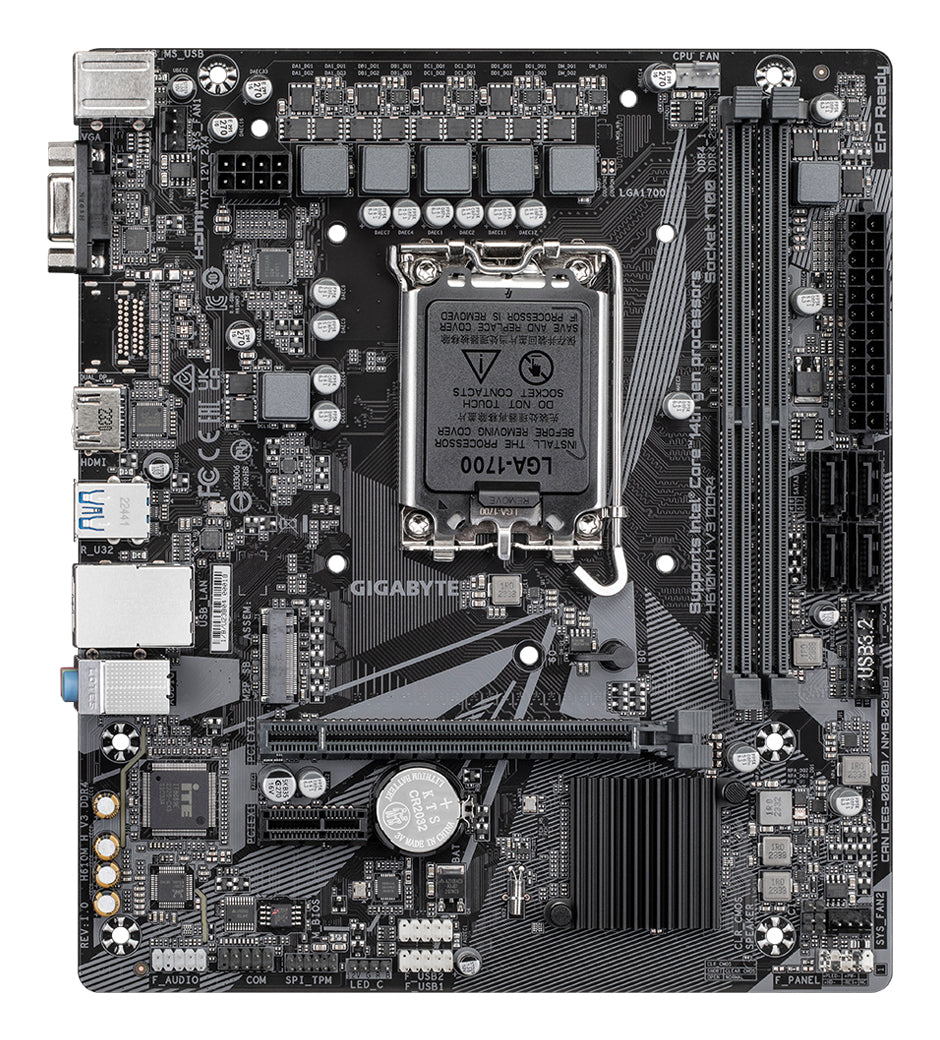Gigabyte Placa Base H610M H V3 DDR4 mATX 1700 - imagem 6