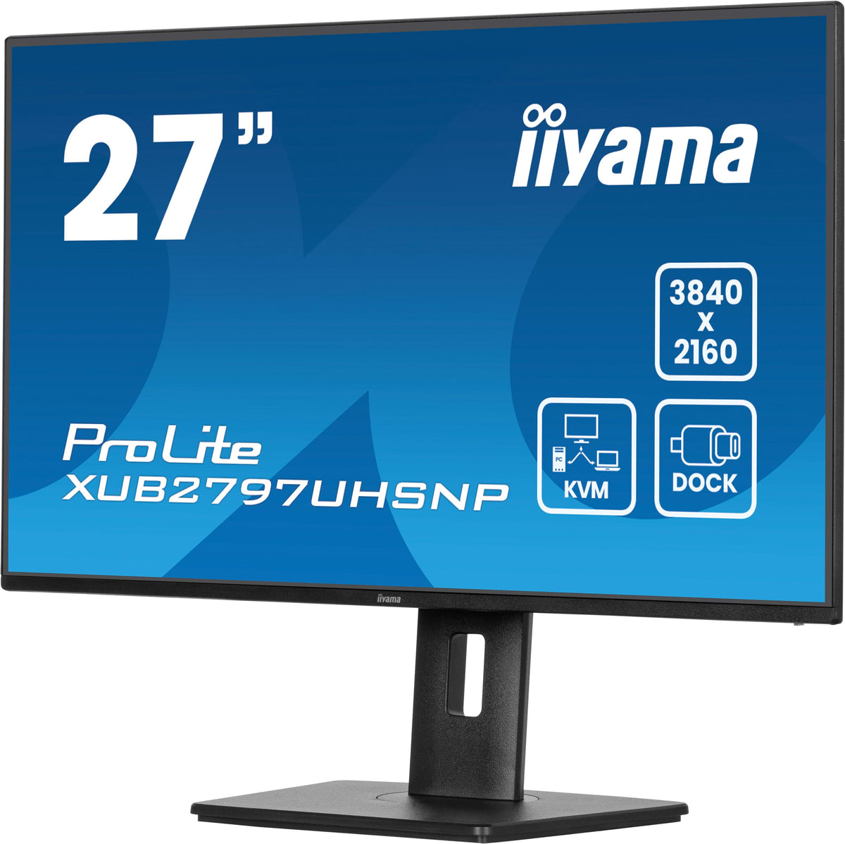 Monitor iiyama ProLite XUB2797UHSNP / XUB2797UHSNP-B1 preto - imagem 18