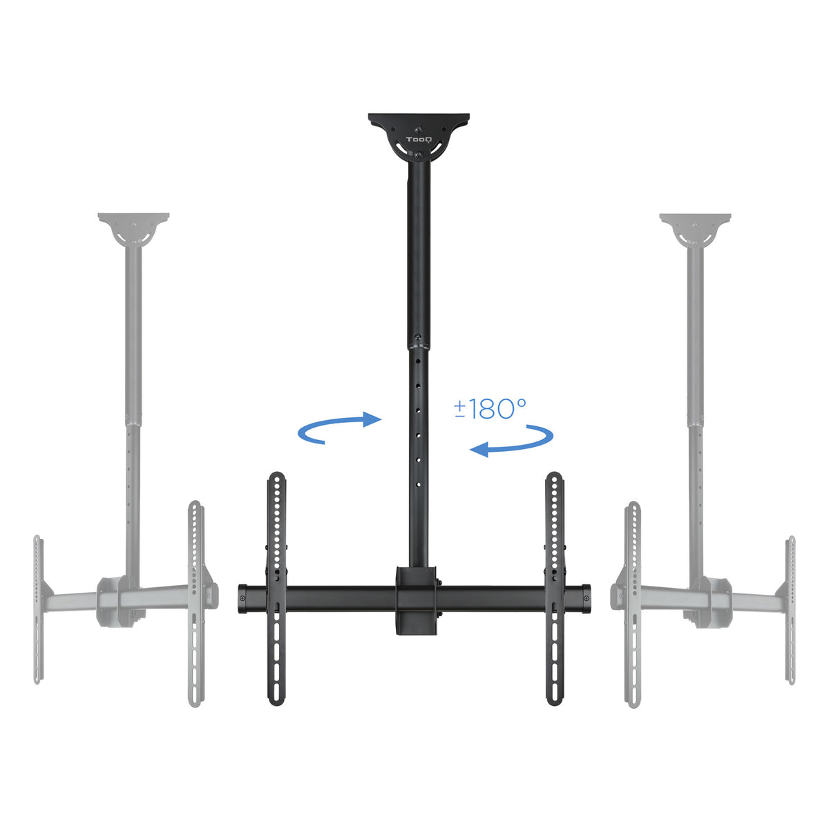Suporte TV Tooq LPCE1170TSLI-B Teto TV 37"-70" Preto - imagem 8