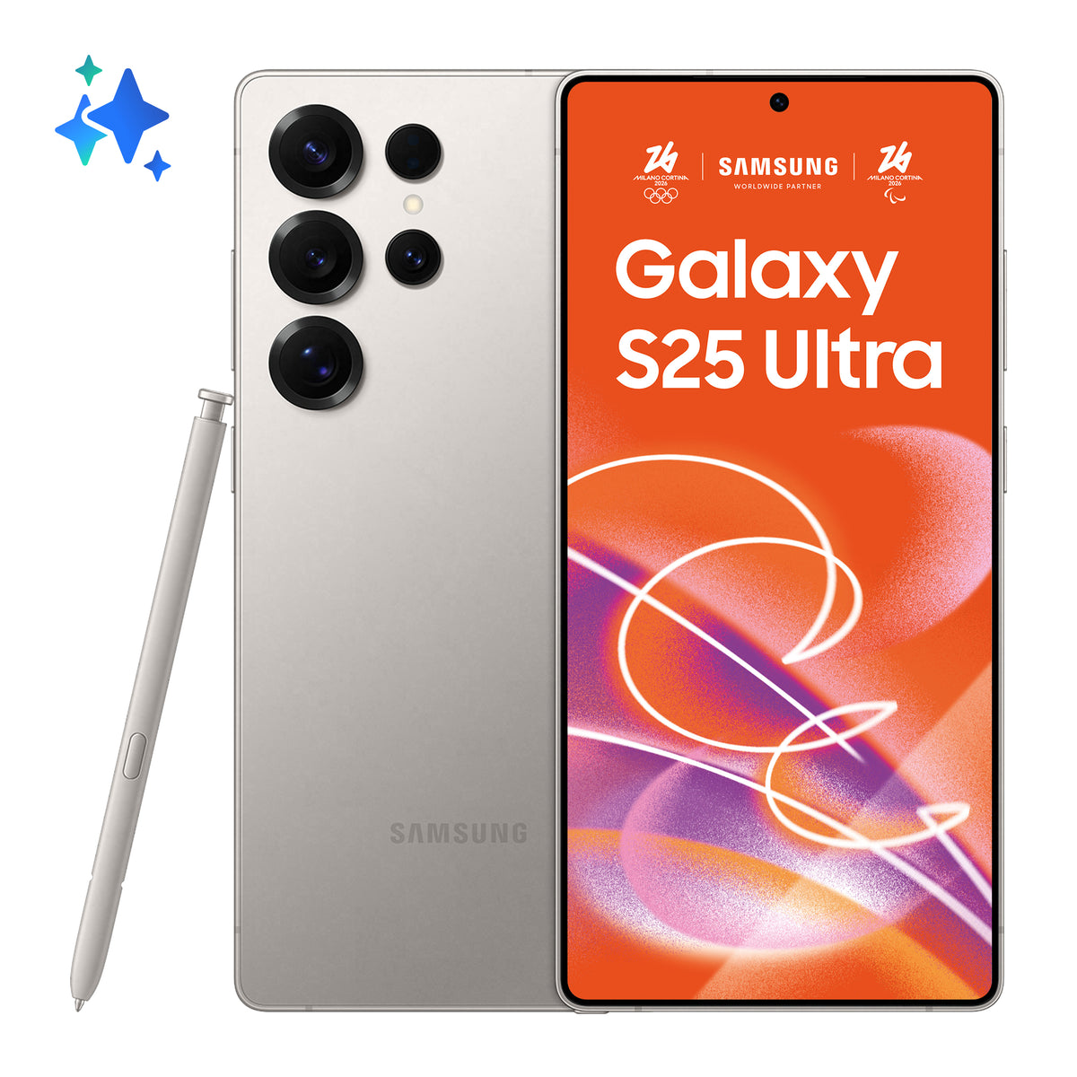 Samsung S938 S25 Ultra 5G 512GB 12GB titânio cinzento