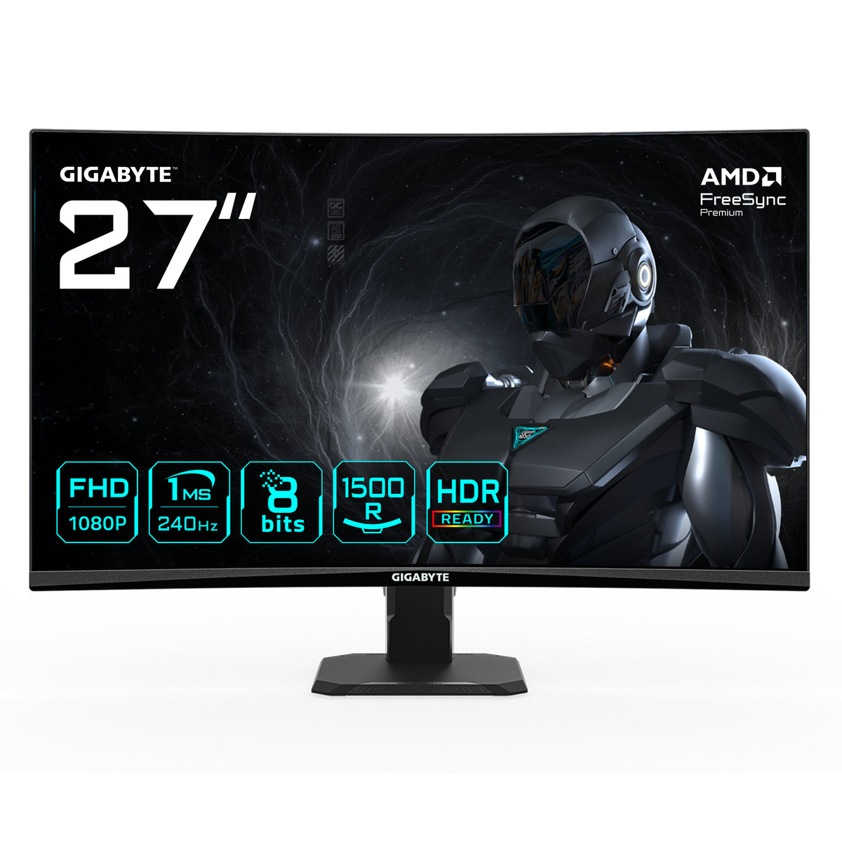 Monitor Gigabyte curvo GS27FC2 - 27"