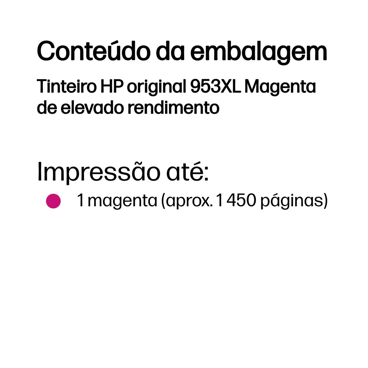 HP Ink 953XL / F6U17AE Magenta XL - imagem 4