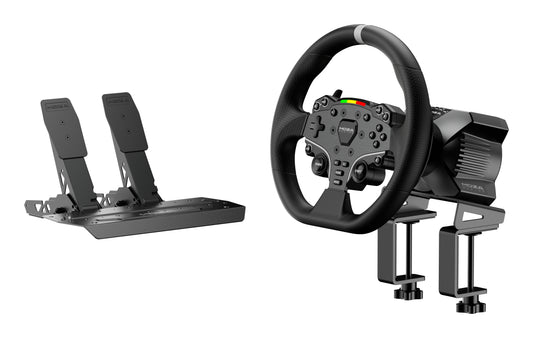 Volante de jogos Moza Racing R3 Wheel e Pedals / RS074 preto