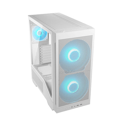 Caixa de Computador Cougar Caja Semitorre MX600 MAX RGB branco - imagem 5