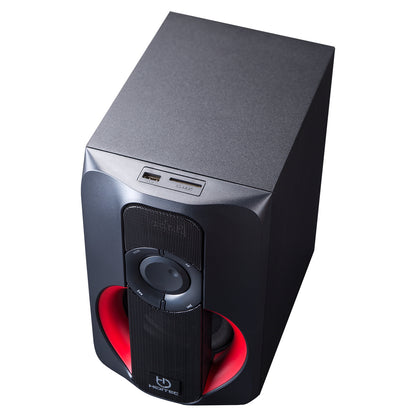 Coluna Hiditec Colunas 2.1 Multimedia H400 40W Blt Radi - imagem 6