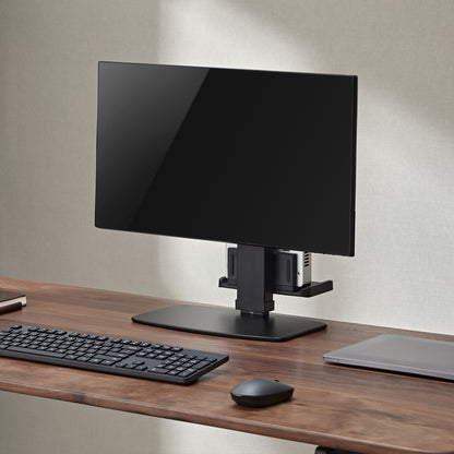 Suporte de secretária para Monitor, TV e MiniPC DT32TSR-165/ Swivel/Tilt/Tie 8kg