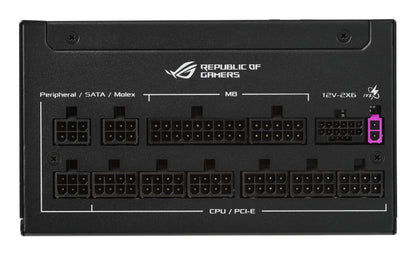 Fonte de Alimentação ASUS ROG Strix 1200W Platinum / 90YE00W0-B0NA00 preto - imagem 9