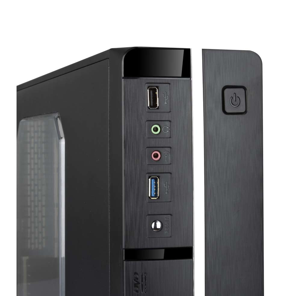 Caixa de Computador Tooq Caja Micro ATX/ITX TQC-3005U3 500W USB3.0 - imagem 7