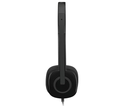 Auscultadores Logitech h151 Auricular + micro - imagem 8
