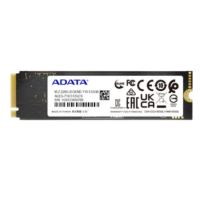 Disco SSD ADATA LEGEND 710 512GB PCIe Gen3 x4 NVMe 1.4 - imagem 11