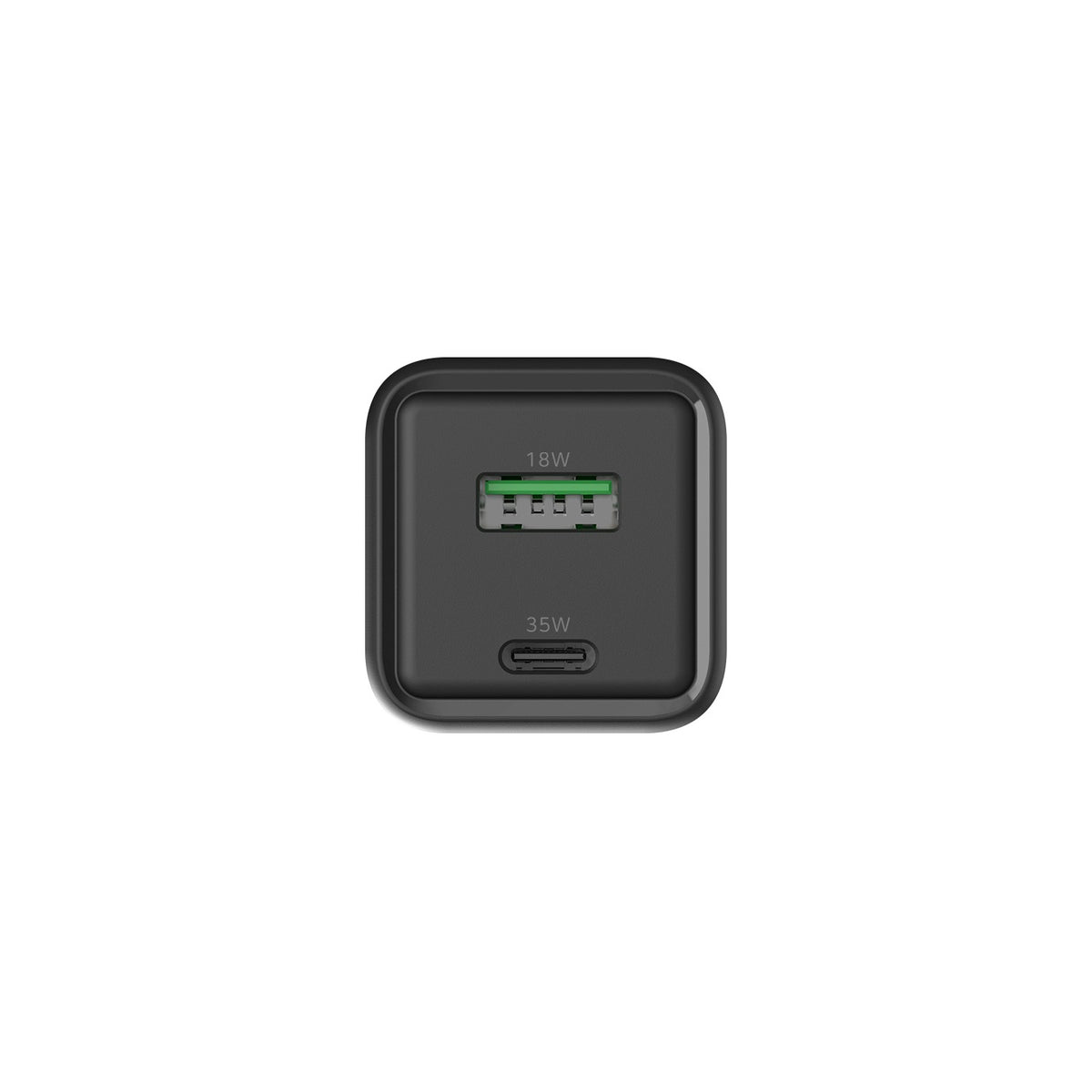 Carregador de Parede CoolBox Gan 35W USB-A/USB-C Parede Preto - imagem 4