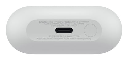 Auscultadores Bluetooth Samsung Galaxy Buds 3 FE com caixa de carregamento/ autonomia 8.5h/ cinzento