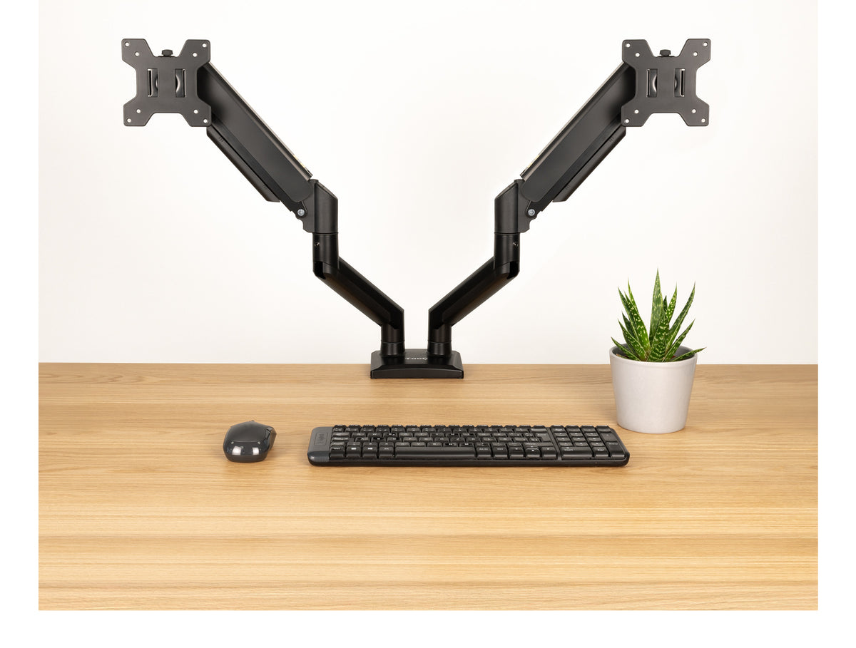 Suporte de Monitor Tooq mesa DB1434TNR-B 2 brazos 13-34" - imagem 5
