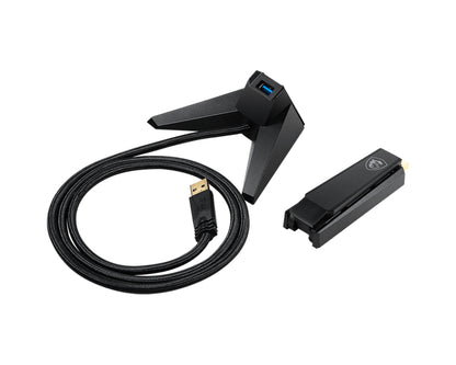 Adaptador de Rede MSI GUAX18 AX1800 WiFi6 USB Adaptador - imagem 9