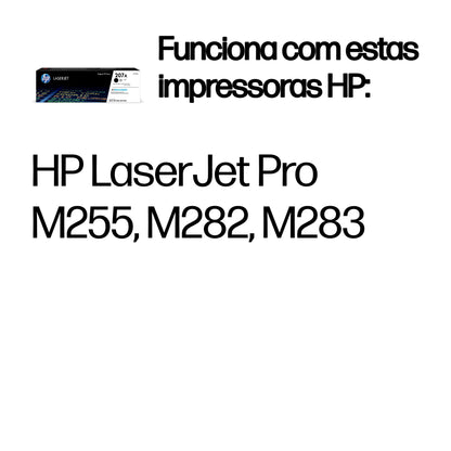 HP toner 207A Preto - imagem 3