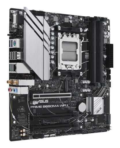 Placa-mãe ASUS PRIME B650M-A WIFI II / 90MB1EG0-M0EAY0 preto - imagem 6