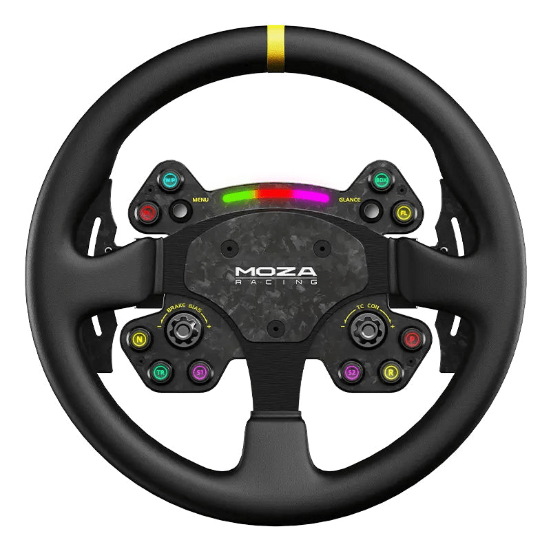 Volante de jogos Moza Racing RS V2 Wheel / RS25 preto - imagem 2