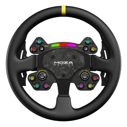 Volante de jogos Moza Racing RS V2 Wheel / RS25 preto - imagem 2