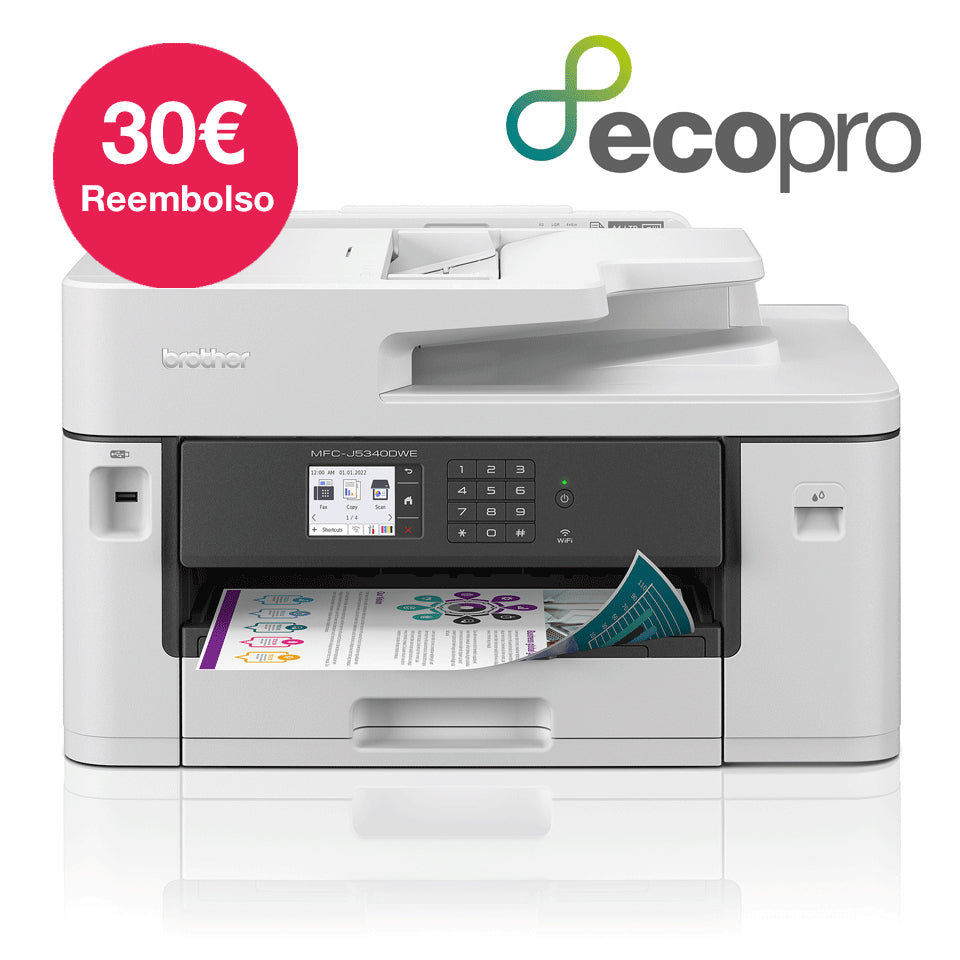 Impressora multifunções Brother Multifunções MFC-J5340DWE - imagem 7