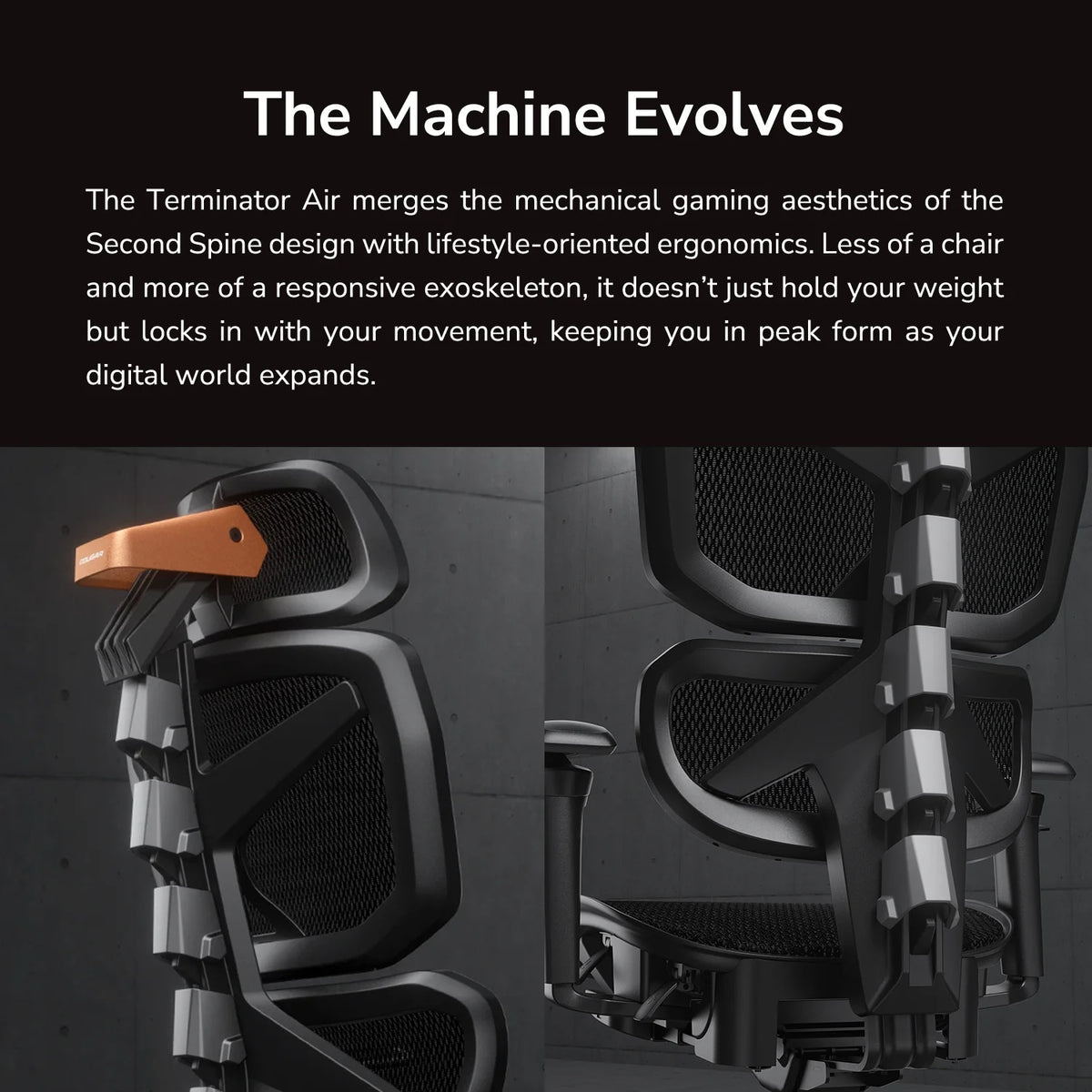 Cadeira Gaming Cougar Terminator Air - imagem 16
