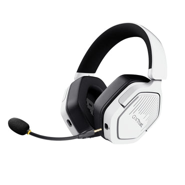 Auscultadores Gaming sem fios com microfone Trust Gaming GXT 493PS Carus PS5/ Jack 3.5/ Bluetooth/ branco