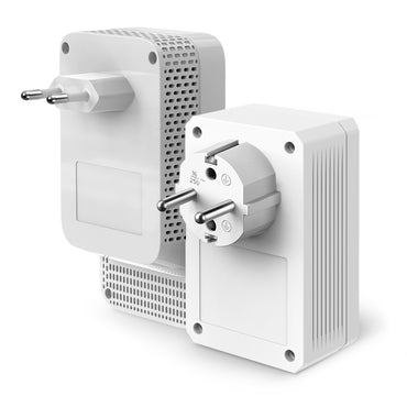 Adaptador de Rede TP-Link Powerline station TL-WPA7617 Kit / TL-WPA7617 KIT branco Multipack - imagem 2