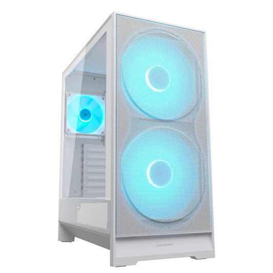 Caixa de Computador Cougar Caja Semitorre Airface 180 branco