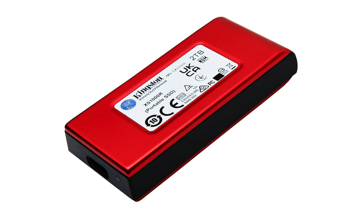 Disco SSD Kingston External XS1000 2TB / SXS1000R/2000G vermelho - imagem 4