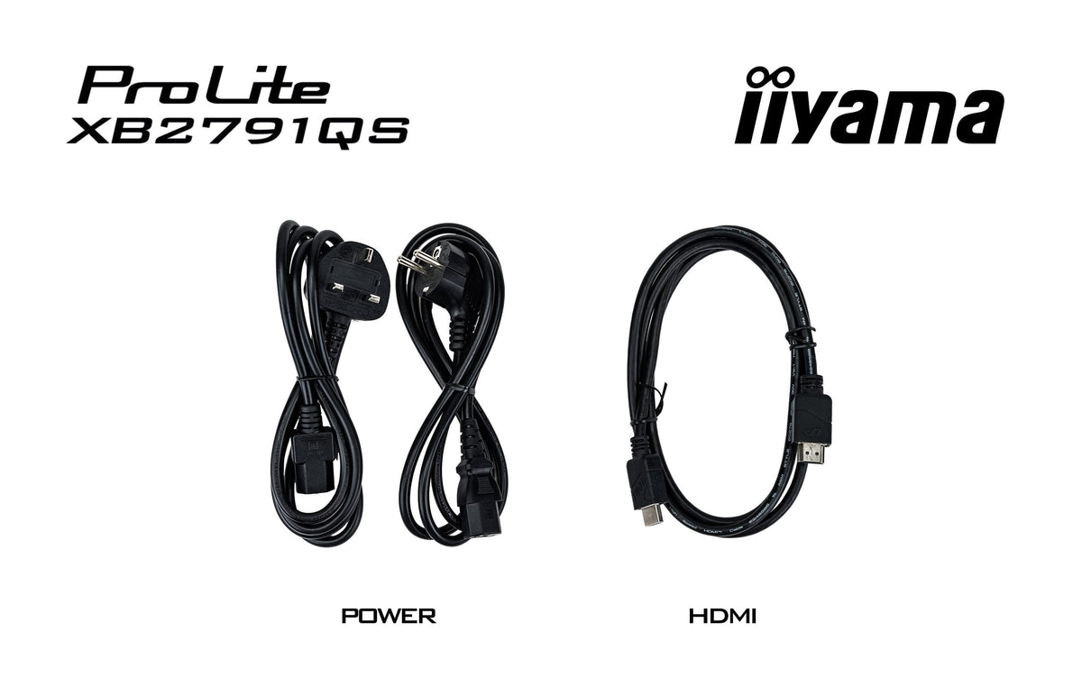 Monitor iiyama ProLite XB2791QS / XB2791QS-B1 preto - imagem 21