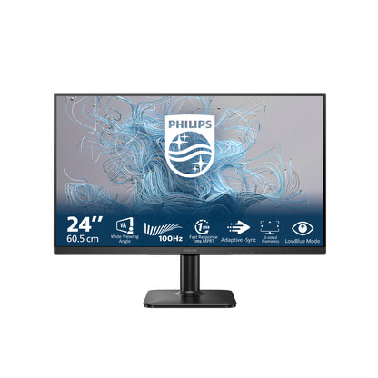 Monitor Profesional Philips 24E2N1100LB 23.8"/ Full HD/ preto