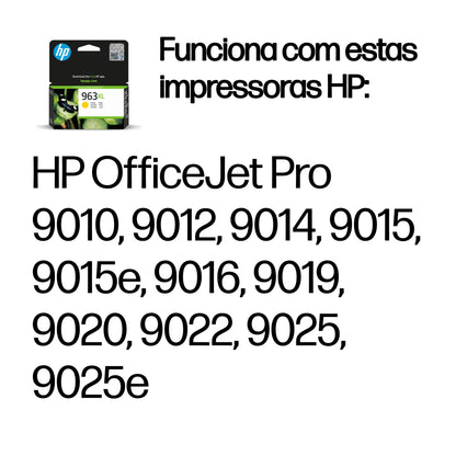 HP Ink 963XL / 3JA29AE amarelo XL - imagem 3