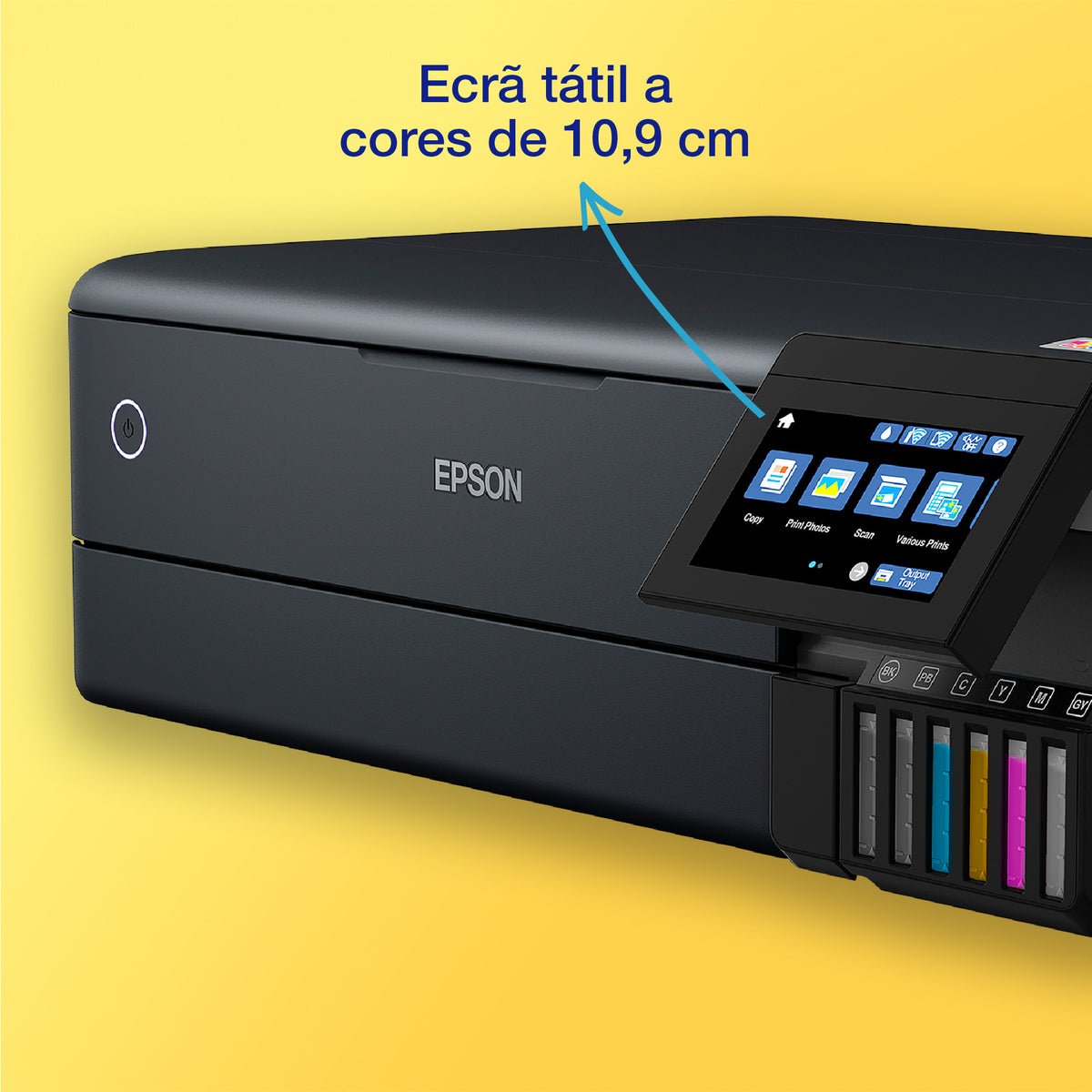 Impressora multifunções Epson Ecotank ET-8550 - imagem 9