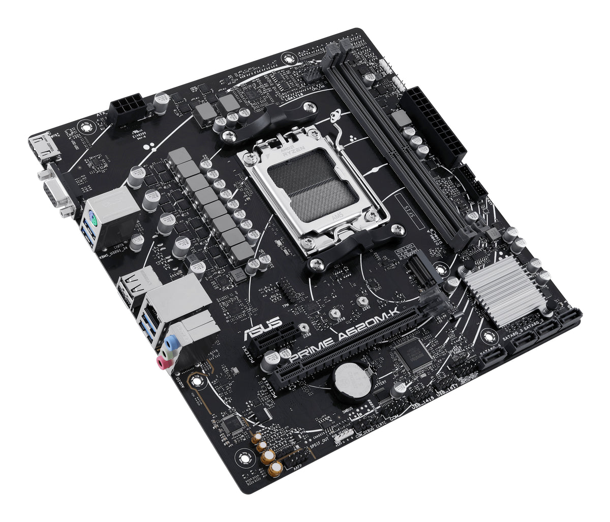 ASUS Placa Base PRIME A620M-K mATX AM5 - imagem 7