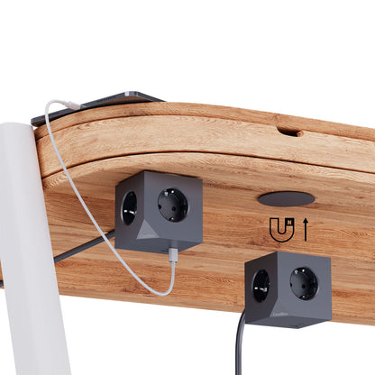 Coolbox CUBIK 3 Enchufes Cubo Magnético Carga USB - imagem 4