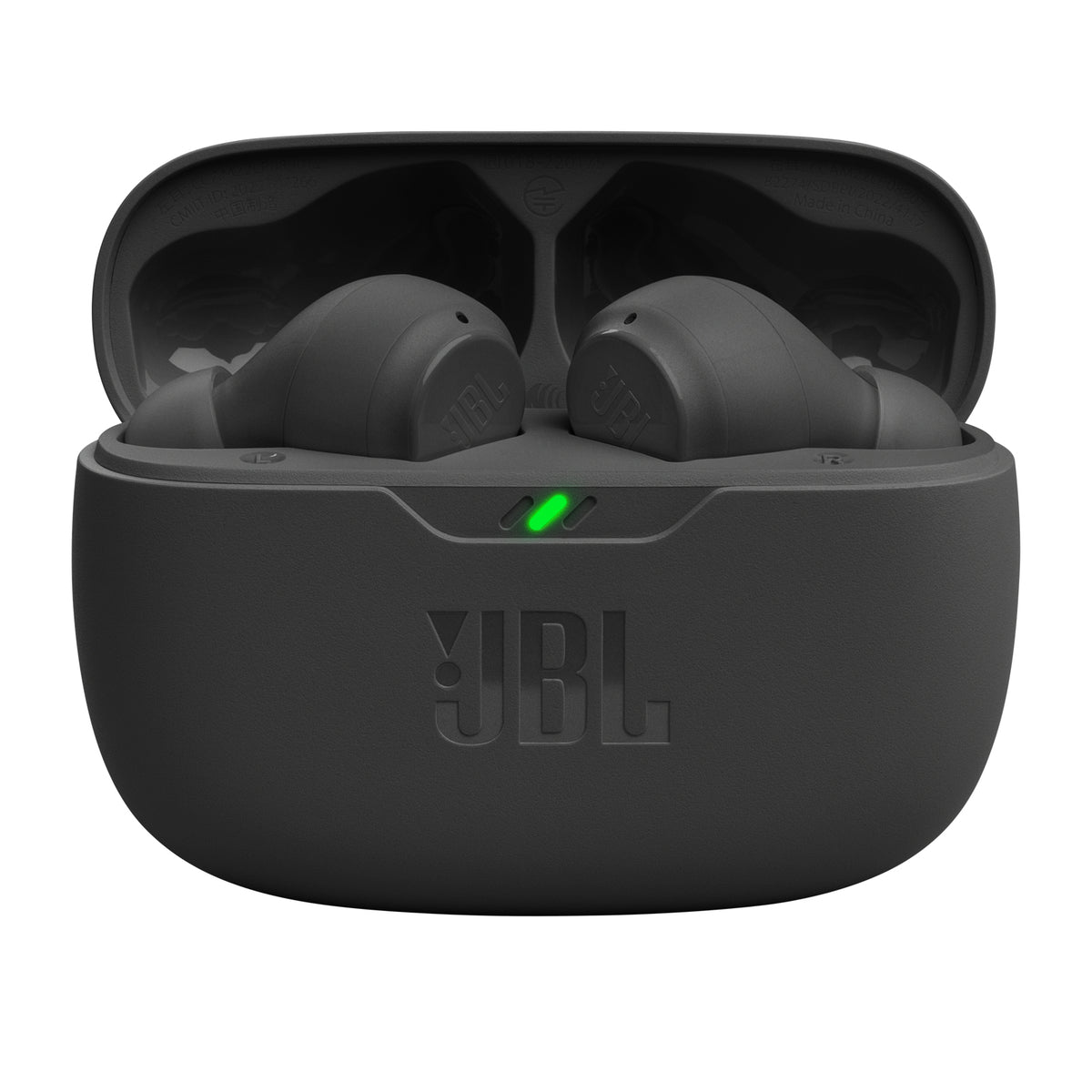 JBL Vibe Beam Bluetooth Auscultadores com Estojo de Carregamento/Duração da Bateria 8h/ Preto