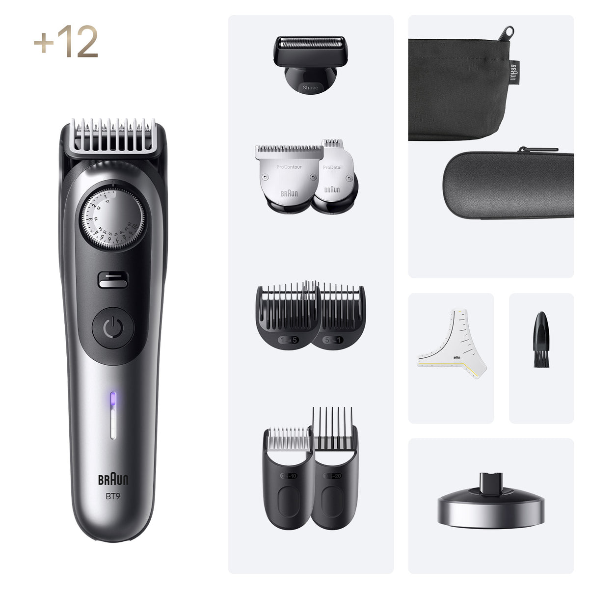 Máquina de Barbear Braun Série 9 BT9560 / 244855 preto, cinzento - imagem 2