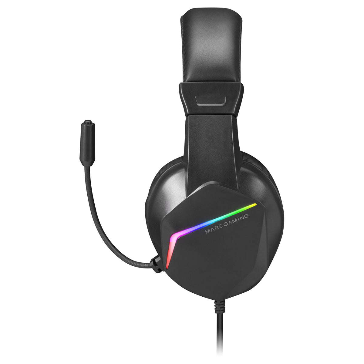 Auscultadores Mars Gaming Aur+micro MH122 FRGB Cancel.ruid Black - imagem 6