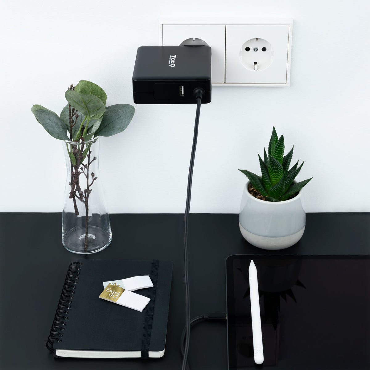 Carregador para Portátil Tooq conector USB-C 90W - imagem 9