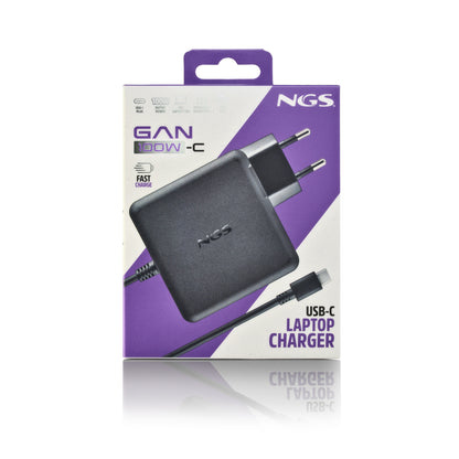 Carregador para Portátil NGS 100W Saída USB-C com CABLE - imagem 9