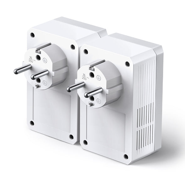 Adaptador de Rede TP-Link Powerline station TL-PA4010P Kit / TL-PA4010P KIT branco Multipack - imagem 2