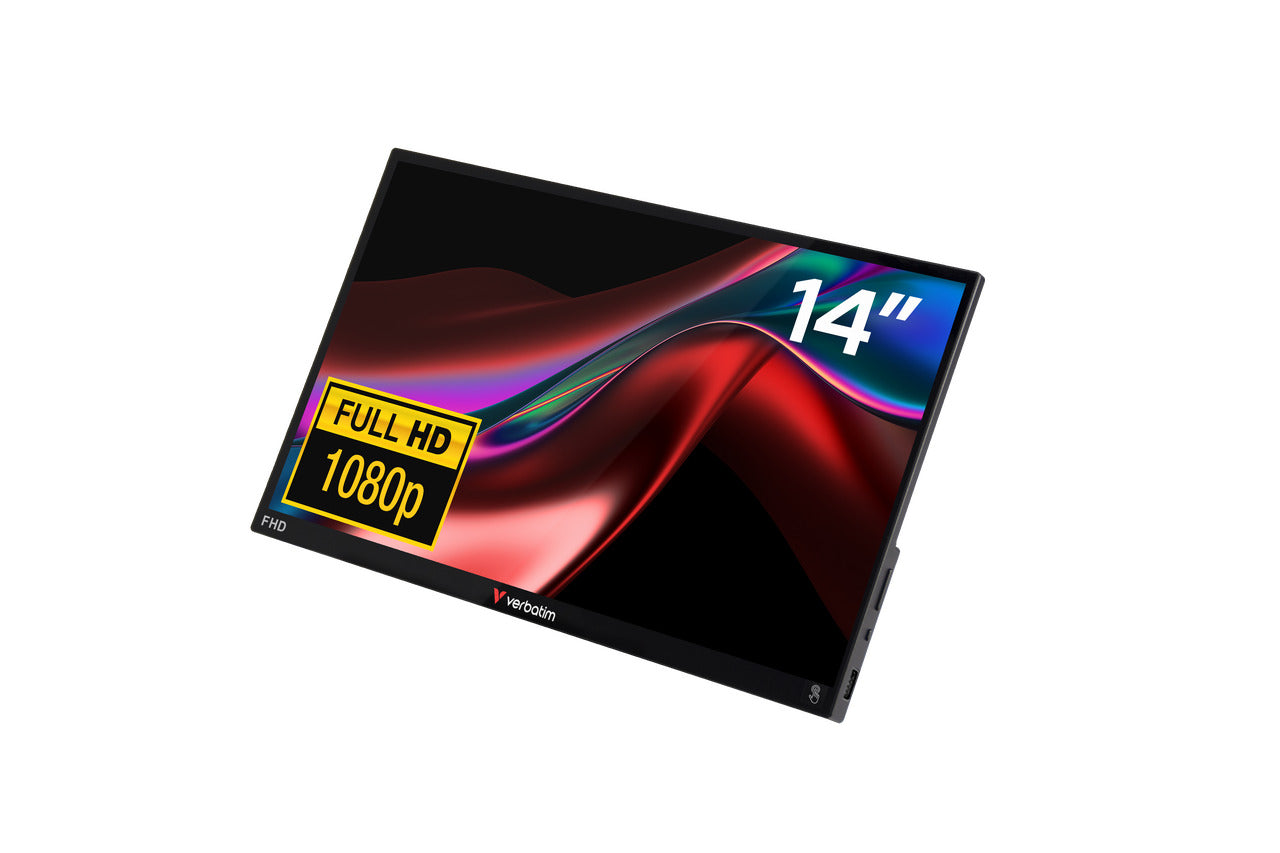 Monitor Verbatim PMT-14 / 49591 preto S